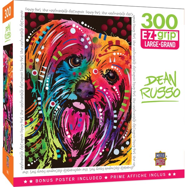 Masterpieces 300 Piece EZ Grip Jigsaw Puzzle - Fancy Girl - 18"x24"