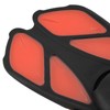 1 Pair Adjustable Snorkeling Fins TPR Open Heel Long Diving