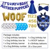 JOTFA Dog Birthday Decorations, Multi Sizes Dog Birthday Bandana Boy