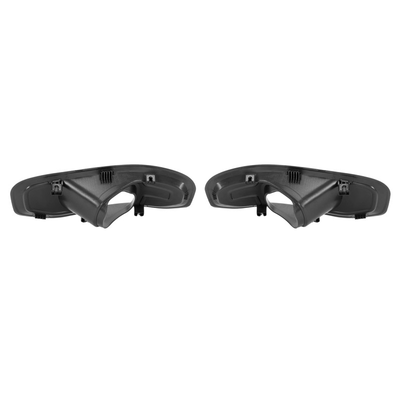 HECASA Fog Light Bezels Pair Compatible with 2019-2024 Ram 1500