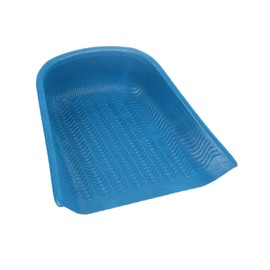 Qianly Dustpan Farm Tool Multifunctional Gardening Tool for Industrial Shop Home Household Garage, Blue