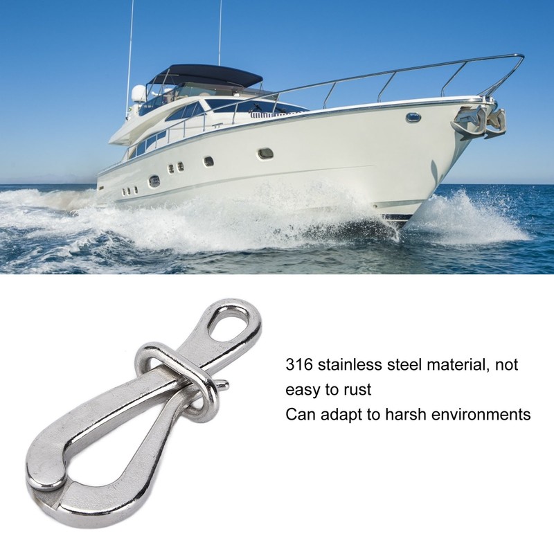 4in Pelican Hook 316 Stainless Steel Polished AntiRust Boat Hardware