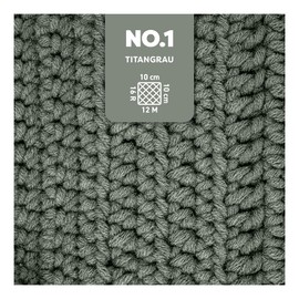 myboshi Crochet and Knitting Yarn | Model: No. 1 with Merino Wool | Thick Yarn