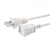 BolAAzuL Cable De Extensión De Alimentación De 2 Clavijas De