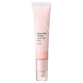 Partner_Reference Missha Glow Skin Tinted Tone Up Sun Cream SPF50+ PA++++ Blue-Purple Pink 30ml 1ea / 미샤 글로우 스킨 틴티드 톤 업 선크림 SPF50+ PA++++ 청보라핑크 30ml 1개