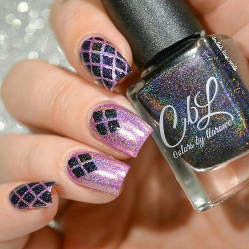 Whats Up Nails Diamond Pattern Stencils for Nails, Nail Stickers,