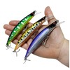Fishing Lure - Hard Artificial Bait - Minnow/Wobbler Casting Spinning