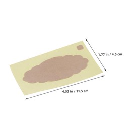 MERRYHAPY Cotton Sweat Pads for Armpits Feet 20 Count Disposable Men's Women's Underarm Foot Sweat Absorbing Patches