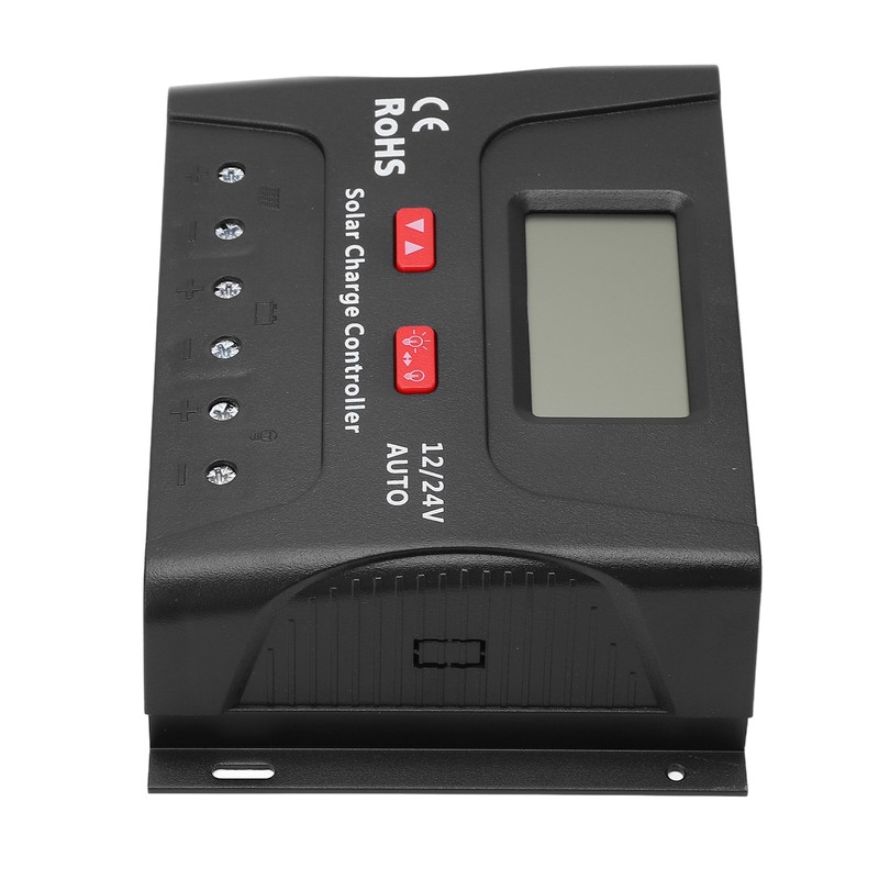 Solar Charge Controller Intelligent PWM 12V 24V Auto Identification 50A