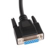 Adaptador de Cable OBD2, Conector de Cable OBDII de 16