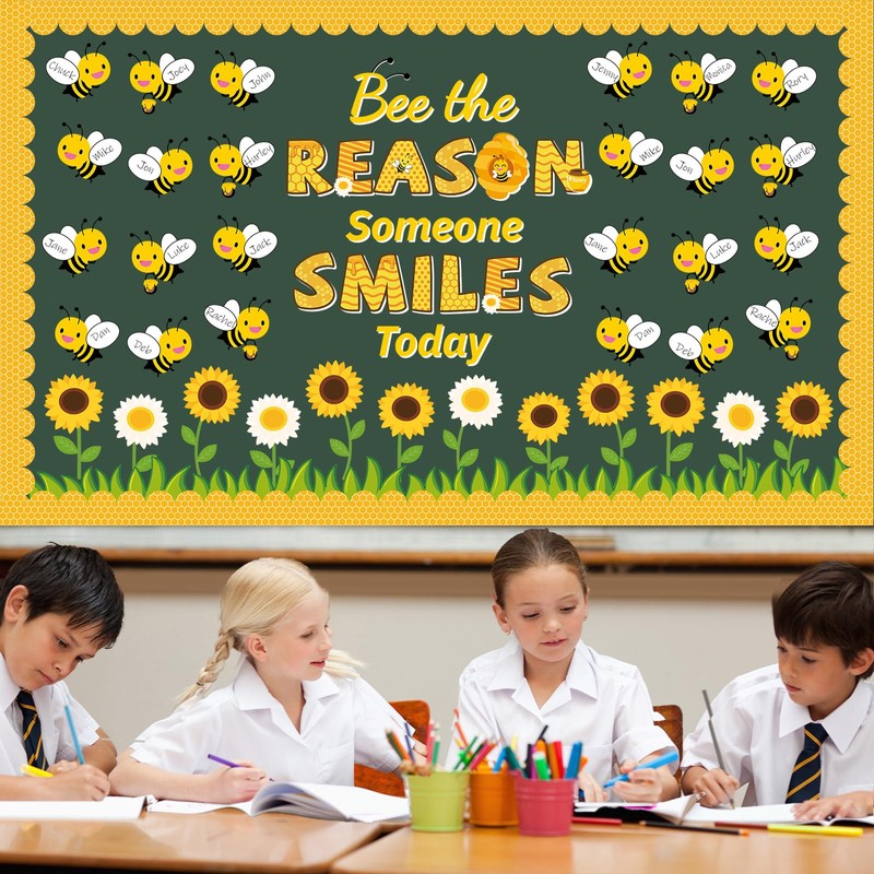 Bee Classroom Bulletin Board Decoration Bee The Reason Someone Smiles