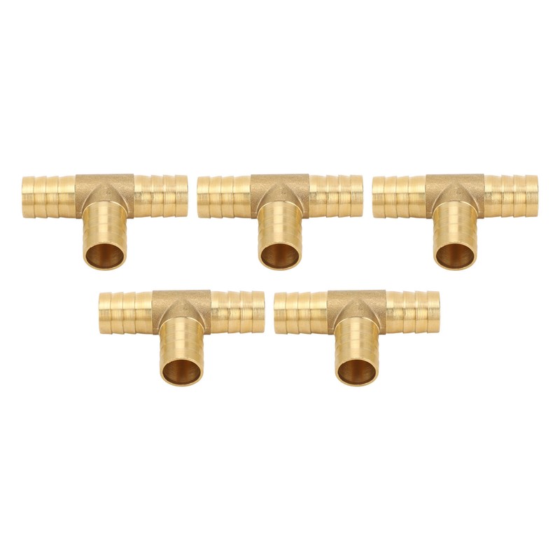 3 Way Adapter Fitting Brass 5/8in Brass Universal Tee Fitting