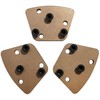 SASE Quick Change System Diamond Grinding Discs, Set of 3,
