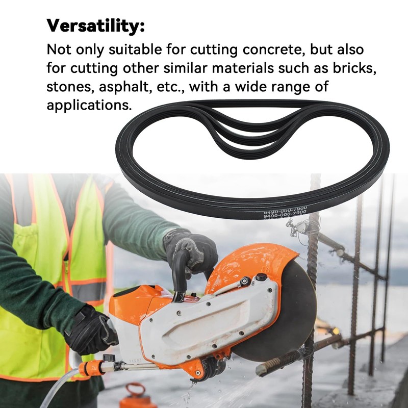 LGLVATV Concrete Saw Belt Kit Fits for Stihl TS420 TS500i