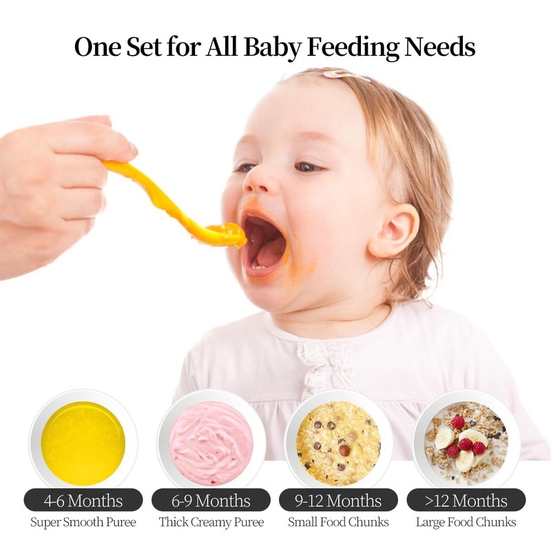 Plodon Baby Food Maker Mini Cute and Small Food Processor