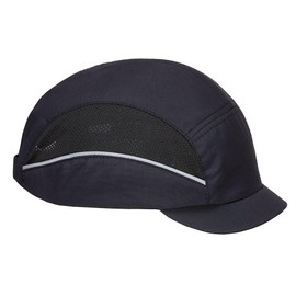 Portwest PS69 AirTech Work Safety Bump Cap with Micro Peak (Black)