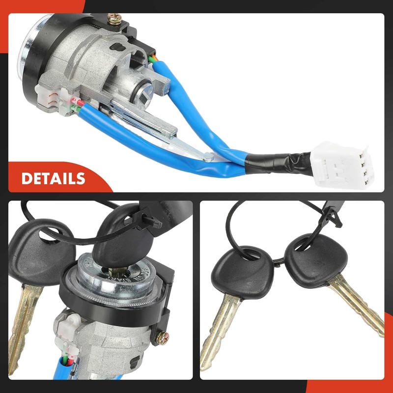 A-Premium Ignition Lock Cylinder with 2 keys Compatible with Hyundai