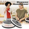 Microwave Plate Cover 10.5" Round Vented Collapsible Splatter Proof With