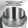 Portable Travel Electric Kettle 300W 500ml 304 Stainless Steel Automatic