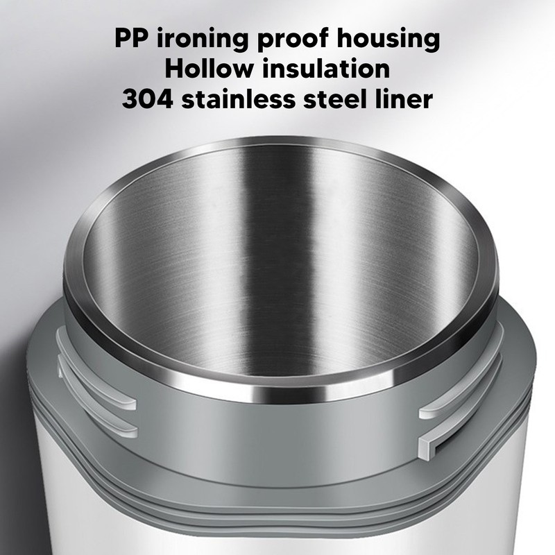 Portable Travel Electric Kettle 300W 500ml 304 Stainless Steel Automatic