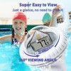 BALDR Water Thermometers Only, Indoor Outdoor Floating Pool Thermometer for