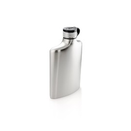 Gsi Outdoors Glacier Stainless Hip Flask 8 oz Hip Flask, Unisex Adult, Silver, 8 oz