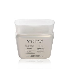 TEC ITALY Gel Della Cera Efecto Húmedo 280 g – Gel Fijación Media Cabello, Acabado Húmedo, Estiliza y Acondiciona, Para Todo Tipo de Cabello, Con Aminoácidos