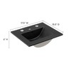 Modway Cayman 18" Bathroom Sink in Black