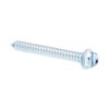 Prime-Line 9025818 Sheet Metal Screw, Self-Tapping, Hex Washer Head, Slotted
