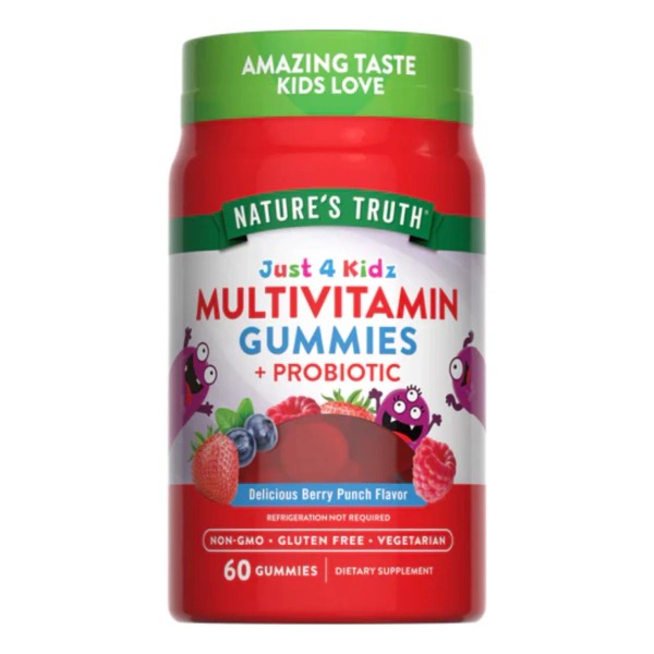 Nature's Truth Multivitamínico Para Niños, 60 Gomitas