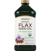 Piping Rock Flaxseed Oil | 16 Fl Oz | with