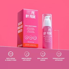 The Restorer - Suero facial rico en vitaminas, cuidado de la piel con suero de vitamina C para la cara, productos veganos para el cuidado de la piel  