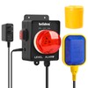 New Upgrade! Sump Pump Alarm, Briidea Indoor/Outdoor High Water Septic
