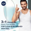 Nivea Pure Impact Shower Gel for Men, 250ml
