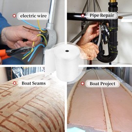 NEZUIBAN Fiberglass Cloth Tape, 6 oz, 6 inch Wide by 55 yd, Woven Fiberglass Fabrics Tape