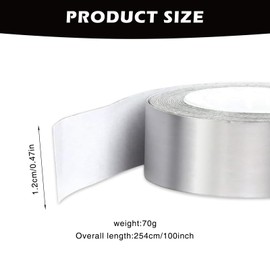 Bettinay Lead Tape Golf, 1/2" X 100" Add Swing Weight Self Adhesion for Golf Fishing