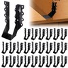 25 Pcs 2x6 Joist Hangers for Wood, 20 Gauge Black