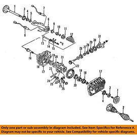 General Motors 26066885, Axle Shaft Bearing