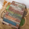 Walmsco Tablecloth Brown Wood Decor For Dining Room Kitchen Rectangular