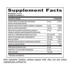 Country Life, Coenzyme B-Complex Vitamin, Support Energy and Metabolism, Daily Supplement, 60 ct