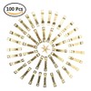 TIMESETL 100 Picture Hangers with Screws Sawtooth Hanger Double Hole