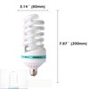 30W Spiral LED Bulbs, E26/E27 Corn Light (250W Incandescent Equivalent),