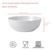 ZAINCA Melamine Cereal Bowls, Salad Bowls Soup Bowls, Shatter Resistant,