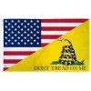 RFCO 3X5 USA GADSDEN COMBINATION DON'T TREAD ON ME 2ND
