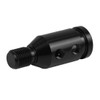 X AUTOHAUX M12x1.25 Car Black Gear Shift Knob Adapter for