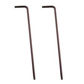 YHXiXi 2PCS 2.5mm L Shaped Long Arm Repairing Tool Ball End Hex Key Wrench