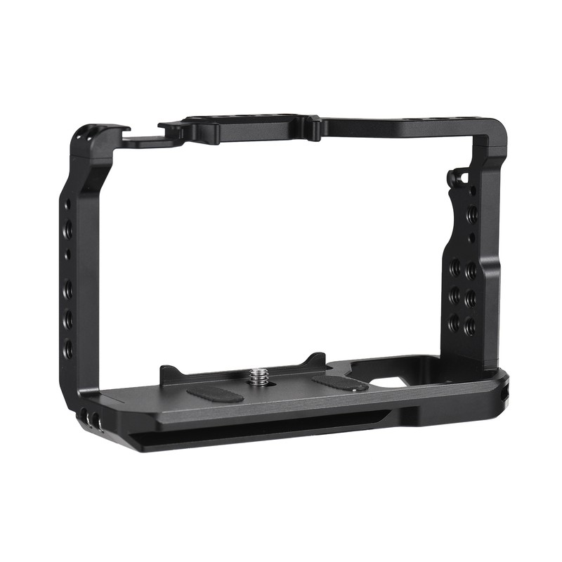 Andoer Camera Cage Aluminum Alloy Camera Video Cage with Cold
