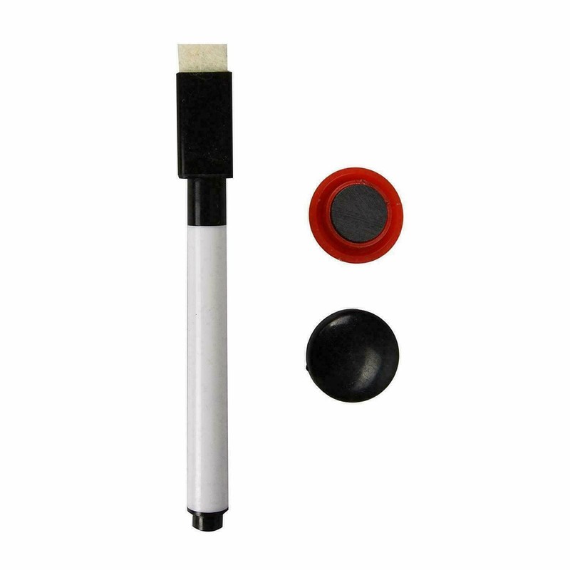 A4 Dry Wipe Magnetic Mini Office Whiteboard Notice Memo White
