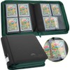 FunGuys Toploader Binder, Trading Card Binder Storage,128 4 Pocket Top