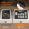 Lifewit Silverware Drawer Organizer, Expandable BPA Free Utensil Tray for